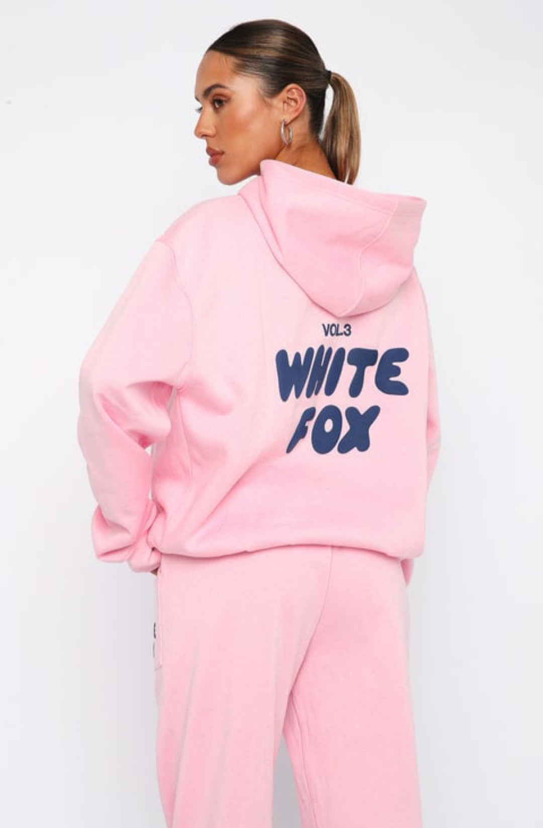 Set Hose und Sweatshirt white Fox